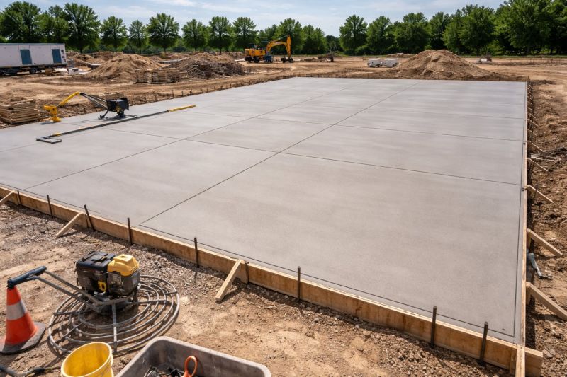 Commercial Slab Installation in Fargo, ND